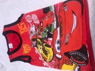 Débardeur Enfant Cars Rouge