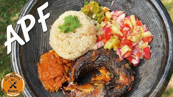 APF (Attiéké poisson fumé)