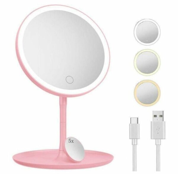 Miroir de maquillage LED