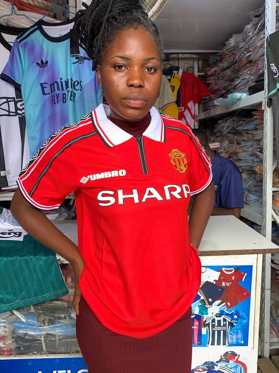 Vintage football jersey