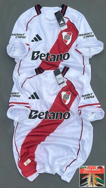 Maillot de Football Blanc Rouge