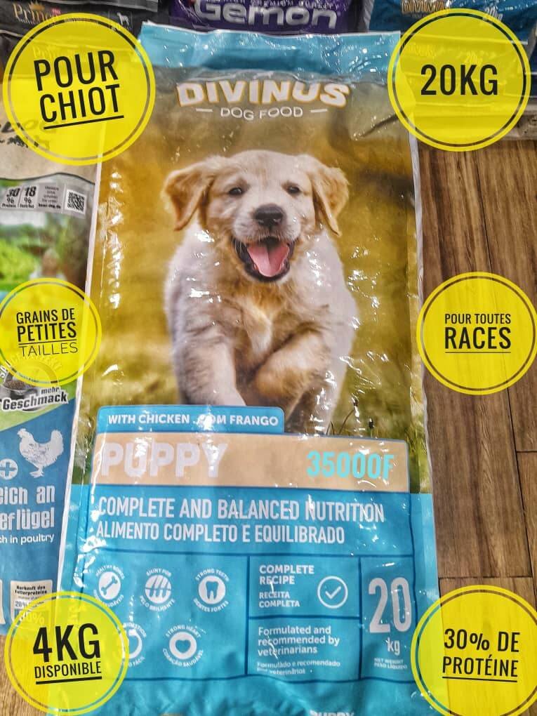 Nourriture pour chiots Divinus 20kg