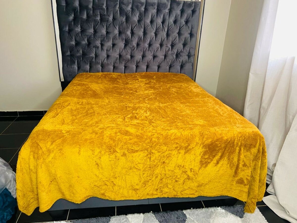 Fleece blankets in various colors available (queen size)