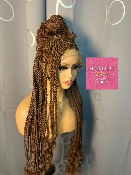 Perruque Torsadée Longue