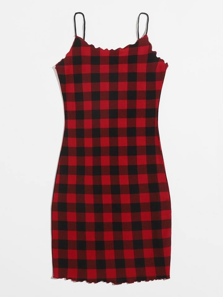 Robe SHEIN à carreaux femme