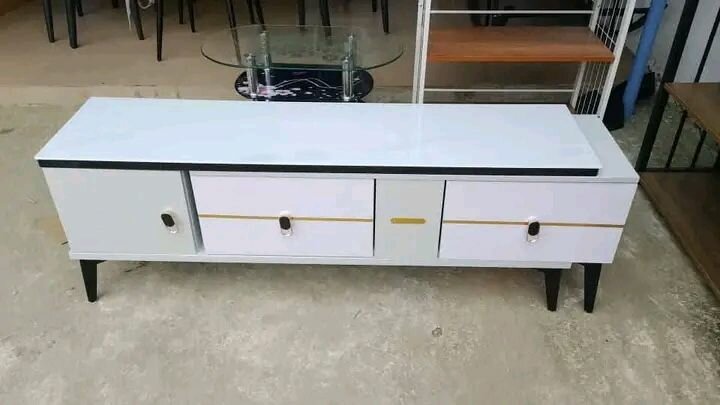 Meuble TV moderne blanc