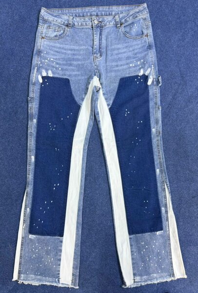 Jean déchiré et personnalisé pour homme