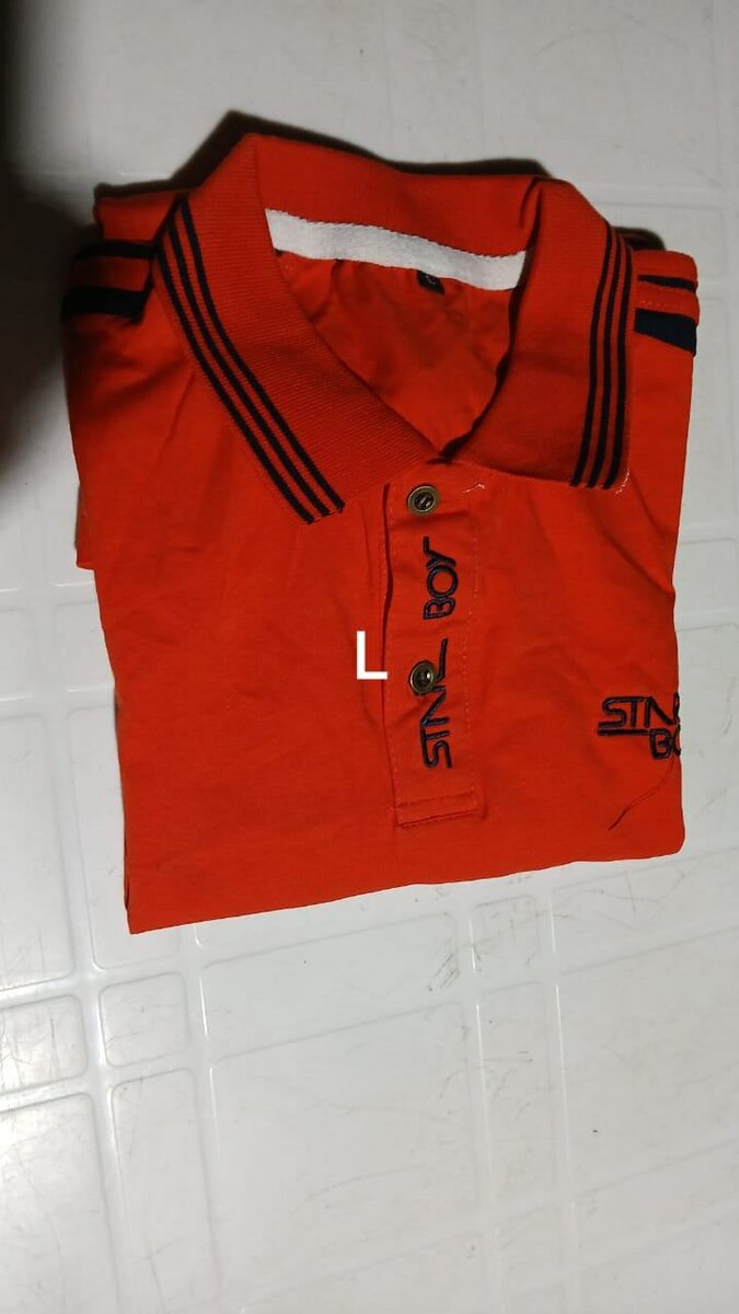 Polo rouge pour hommes