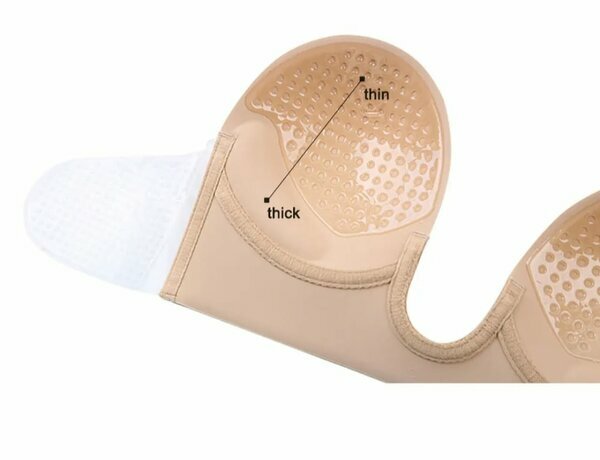 Soutien-gorge adhésif invisible