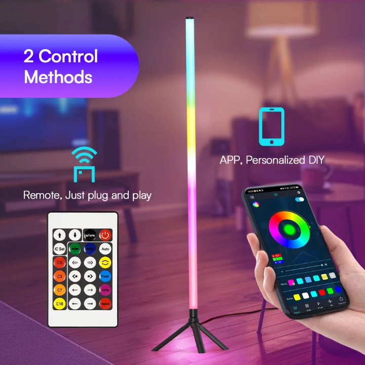 Lampe LED RGB à contrôle intelligent