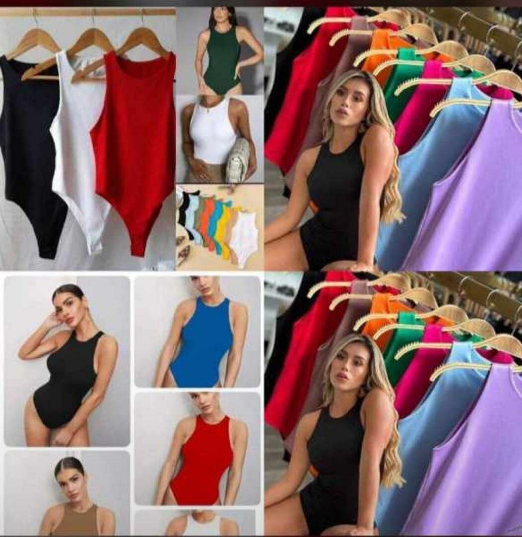 Sleeveless body suit