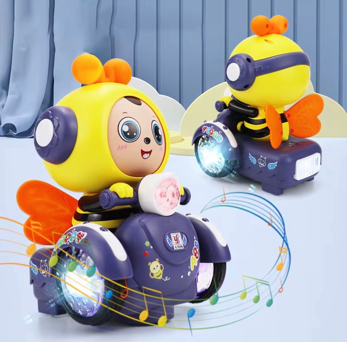 Jouet abeille lumineux musical