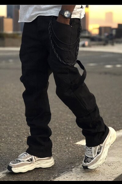 Jean cargo homme style urbain