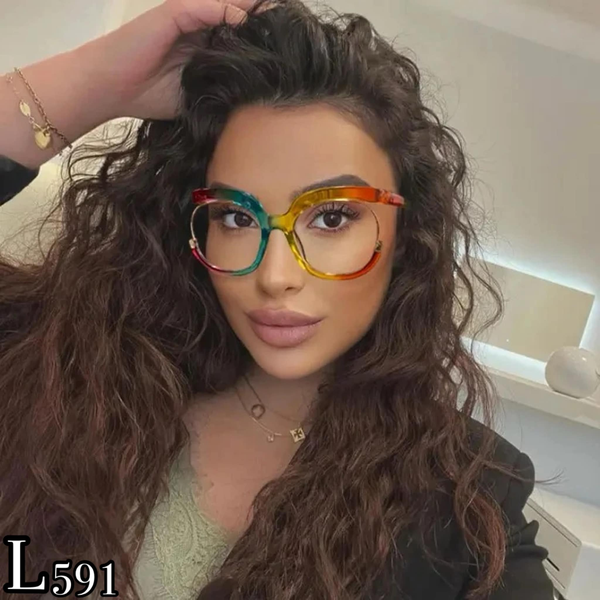 Lunette bleu rouge 