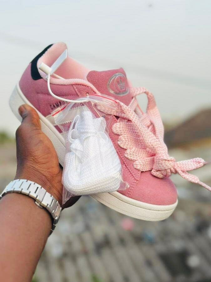 Baskets Roses Adidas campus