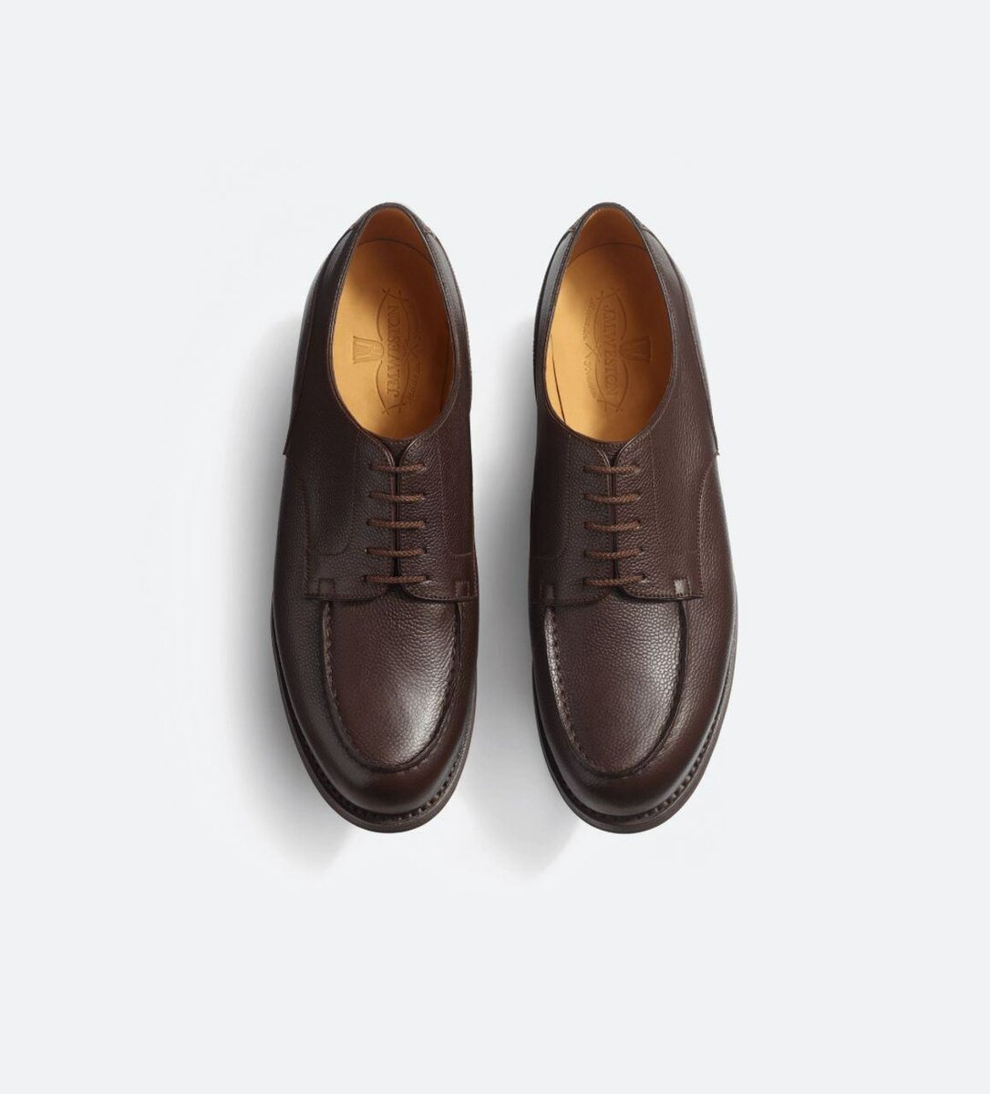 Mocassins golf marron