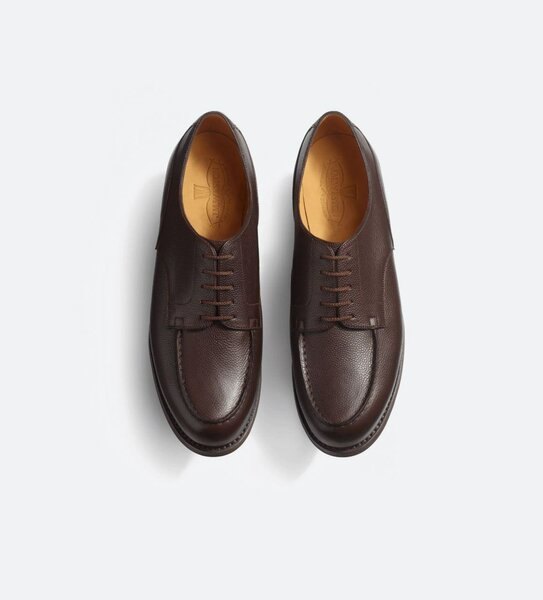 Mocassins golf marron