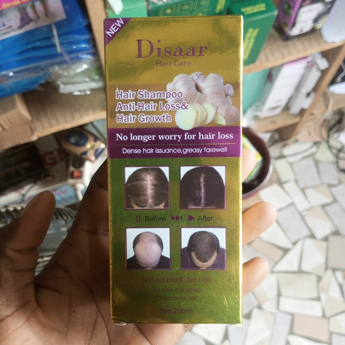 Shampoo Anti-Chute Disaar 200ml