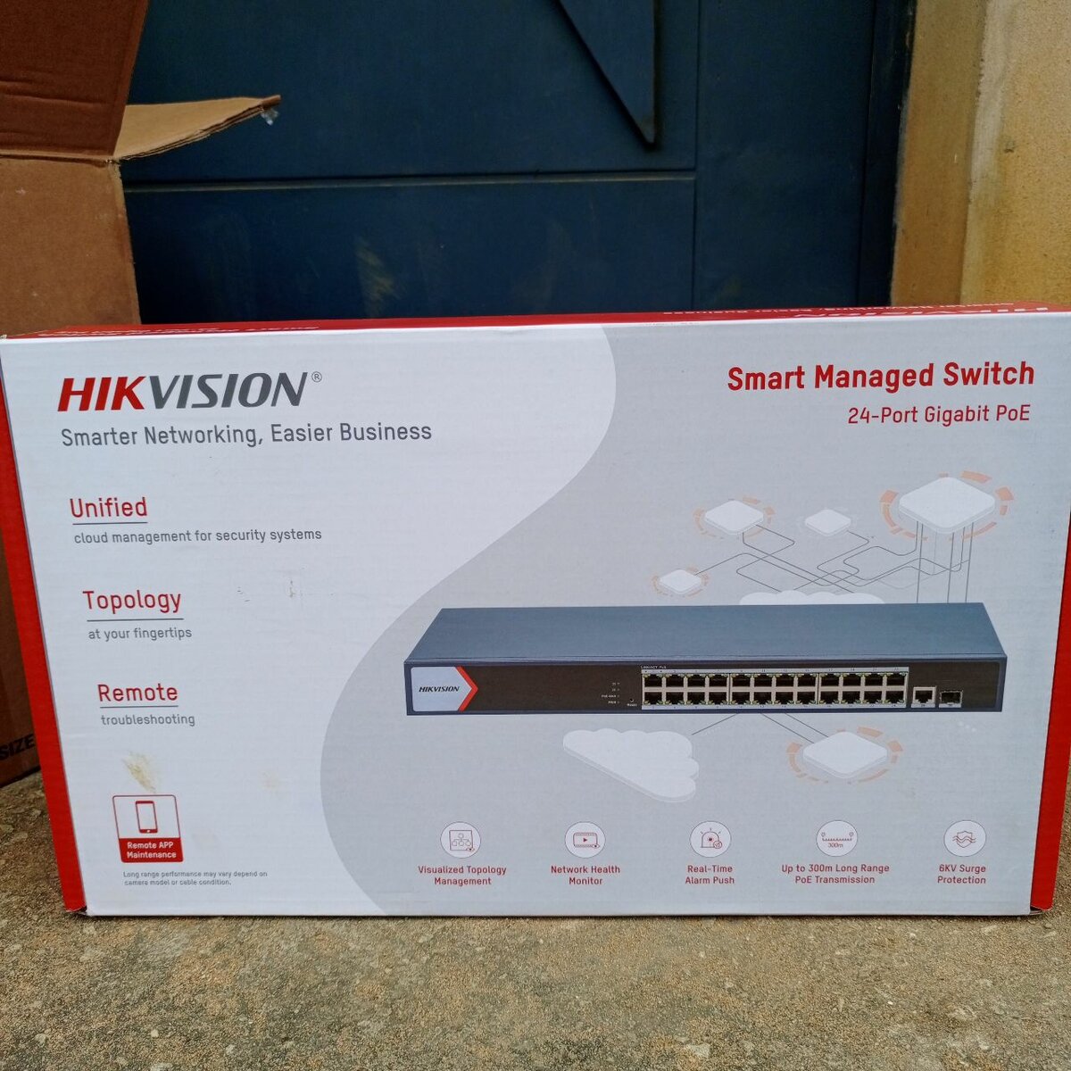 HIKVISION Switch 24-Port PoE