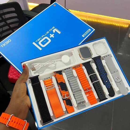 TK90 10 STRAPS IN 1 SMART WATCH