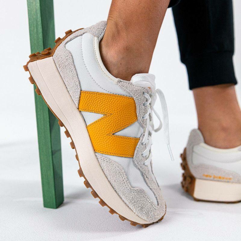 Baskets New Balance Blanc Jaune