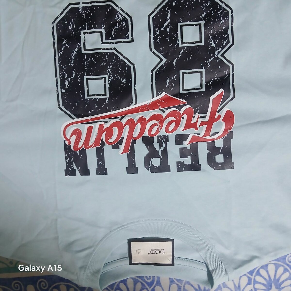 T-shirt tendance imprimée homme