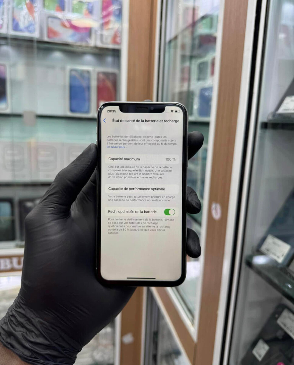 iPhone X 64GB Argent Débloqué