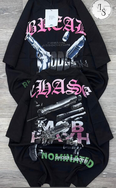 T-shirts larges imprimés