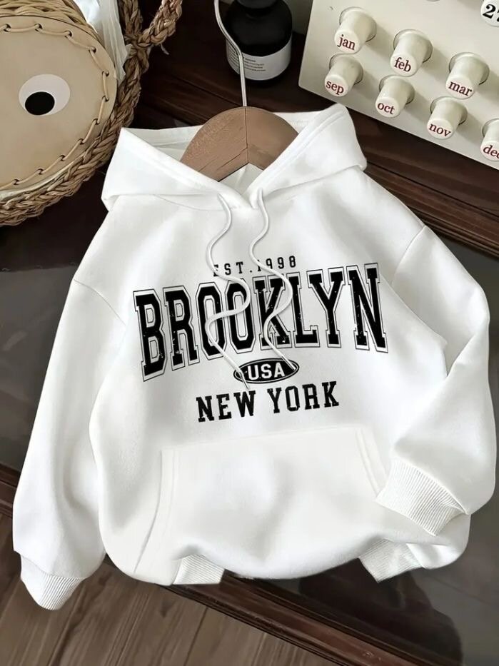 Sweat à capuche imprimé pour hommes