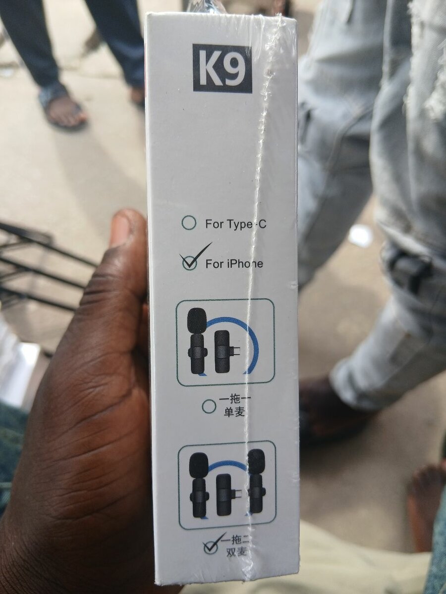 Microphone sans fil iPhone K9