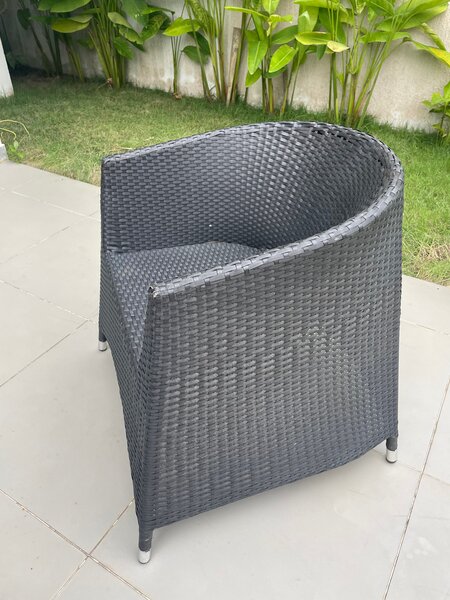 Chaises de jardin en rotin élégantes