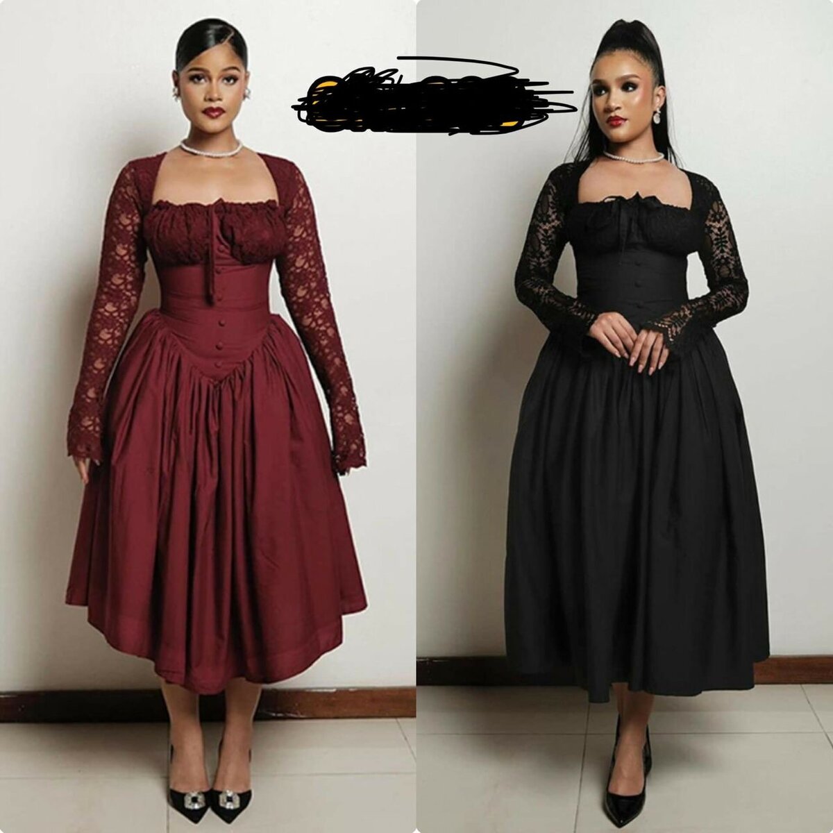 Ladies long dress