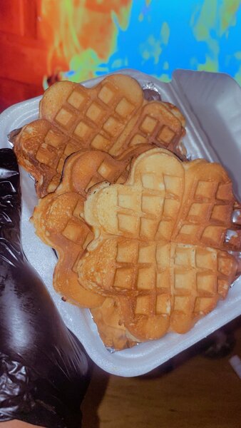 3 Délicieux Gaufres Coeur