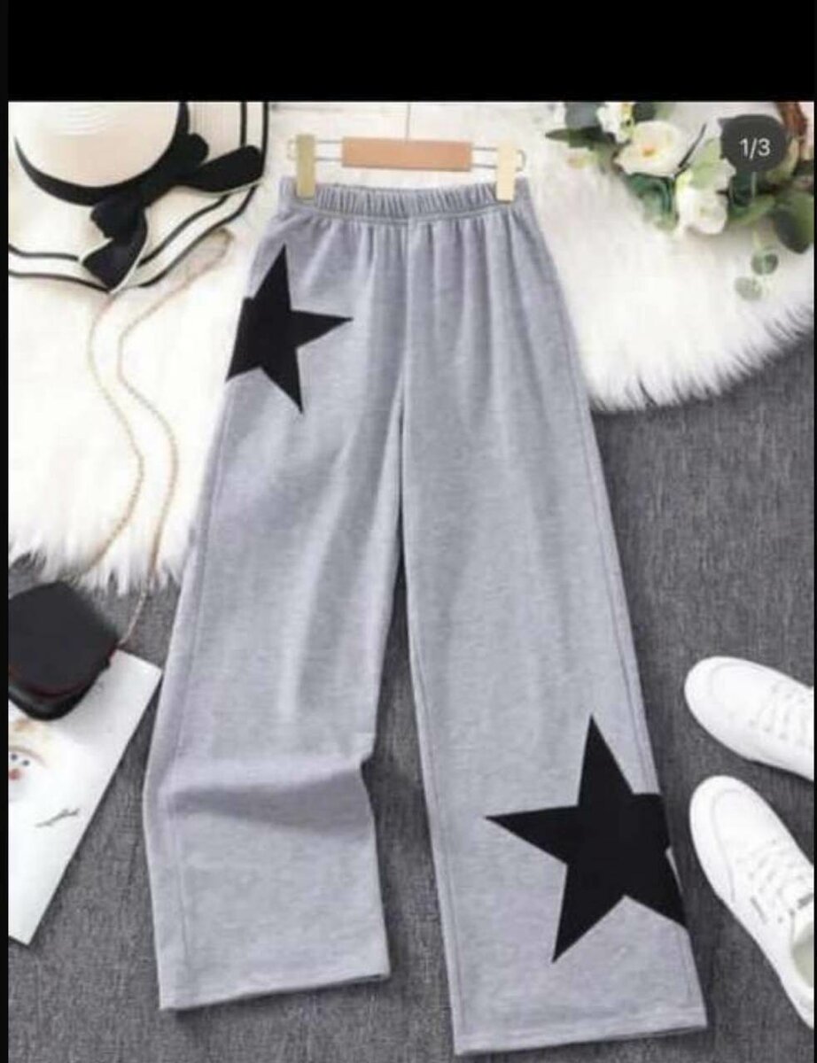 Pantalons décontractés étoilés