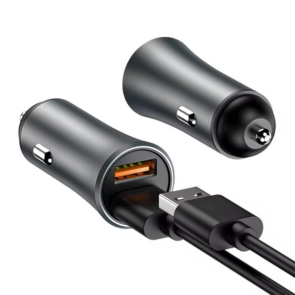 Chargeur voiture USB double performant