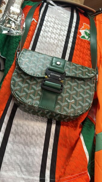 Sac bandoulière Goyard vert