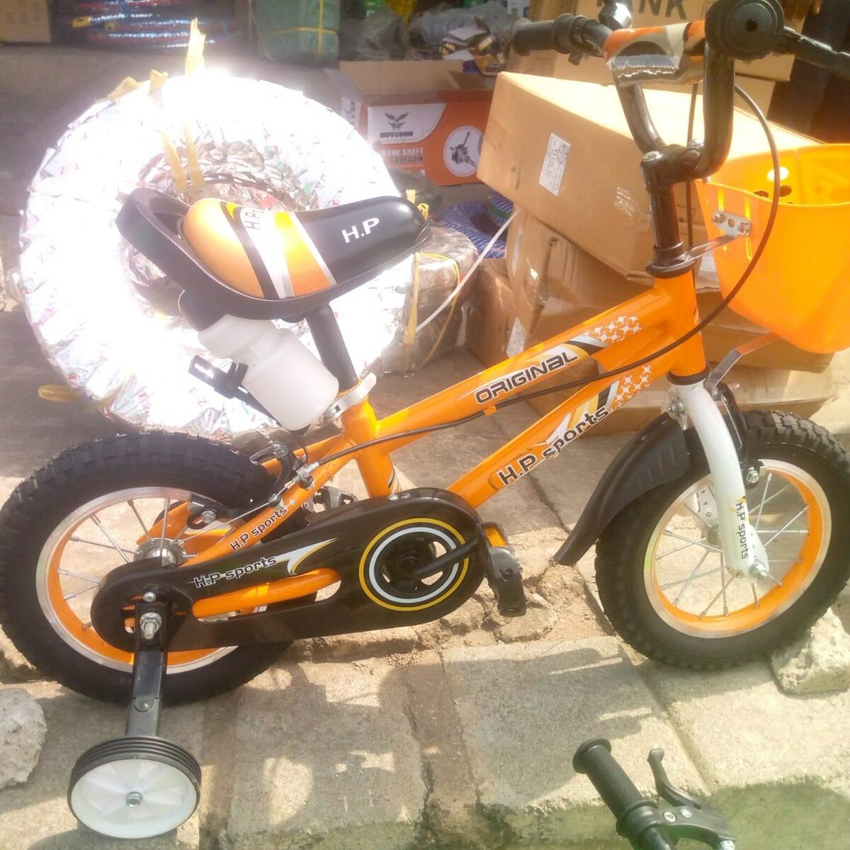 Kids Bicycle with training wheels