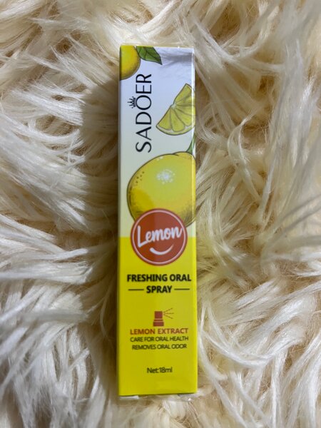 Spray buccal citron frais