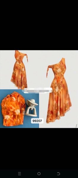 Robe Asymétrique Été Femme