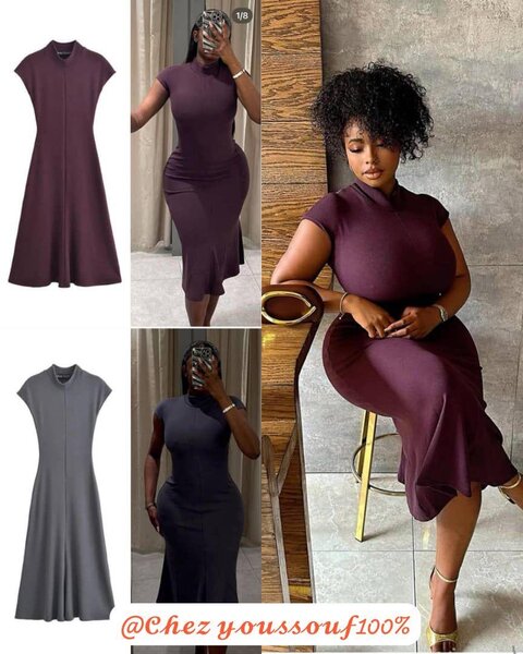 Robe Longue Élégante Femme