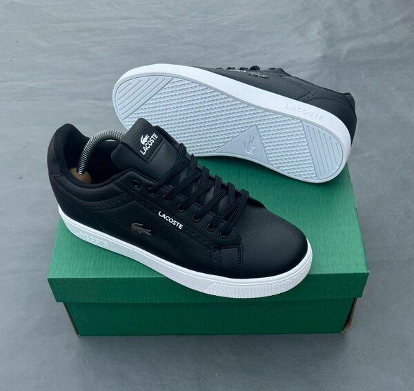 Chaussures Lacoste noires pour homme