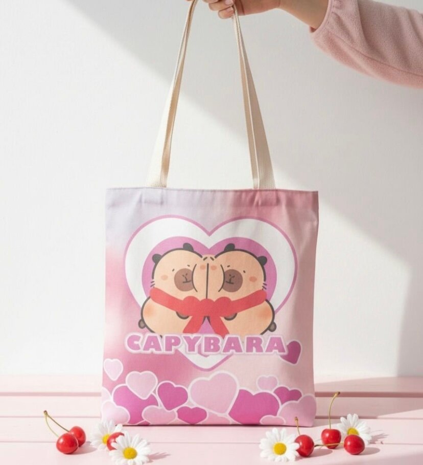 Sac cabas Capybara mignon