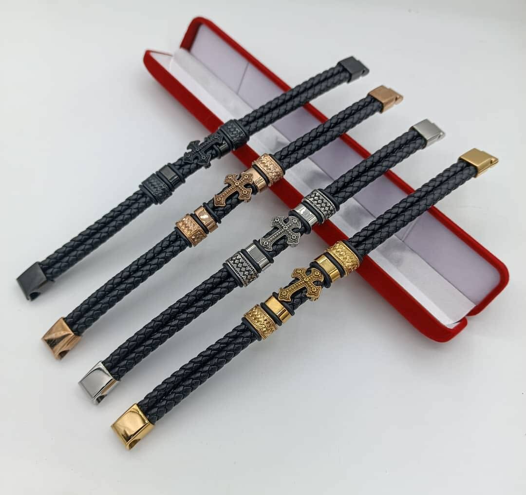 Bracelet en cuir élégant