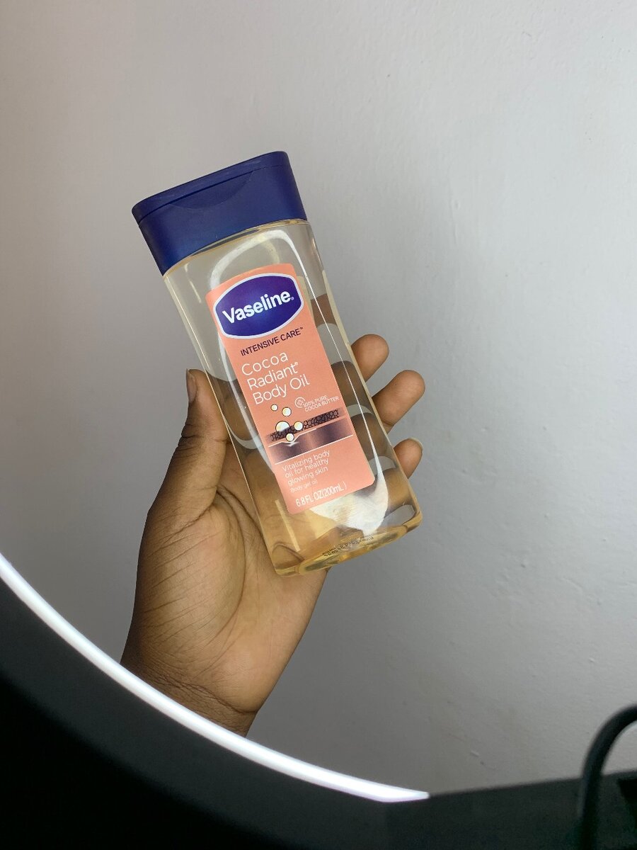 Vaseline body oil