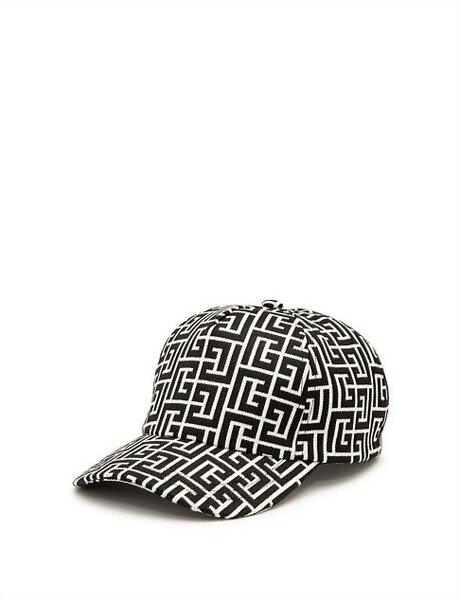 Casquette de baseball noire et blanche