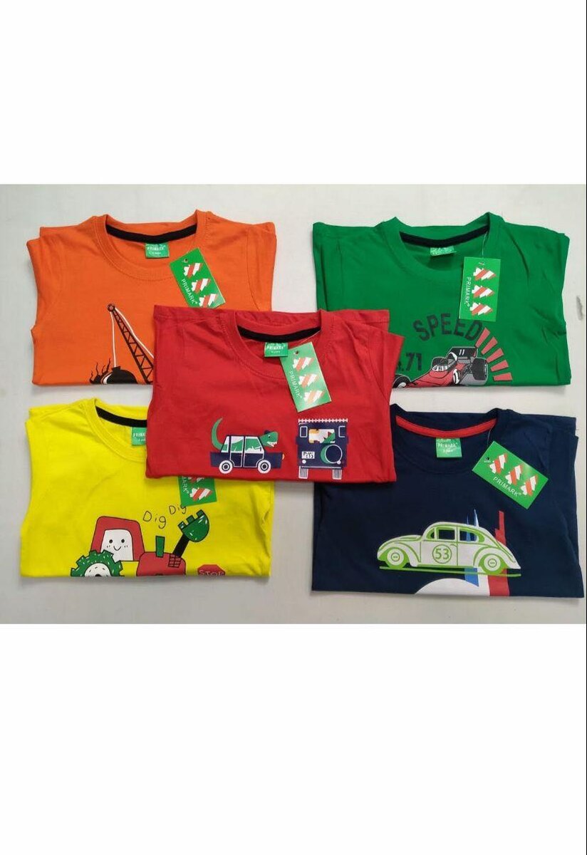 Cotton tops for boys