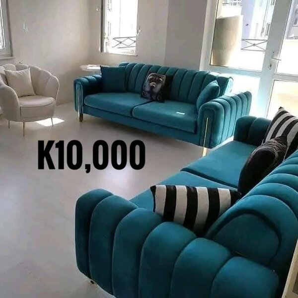 A set of beautiful and soft home furniture