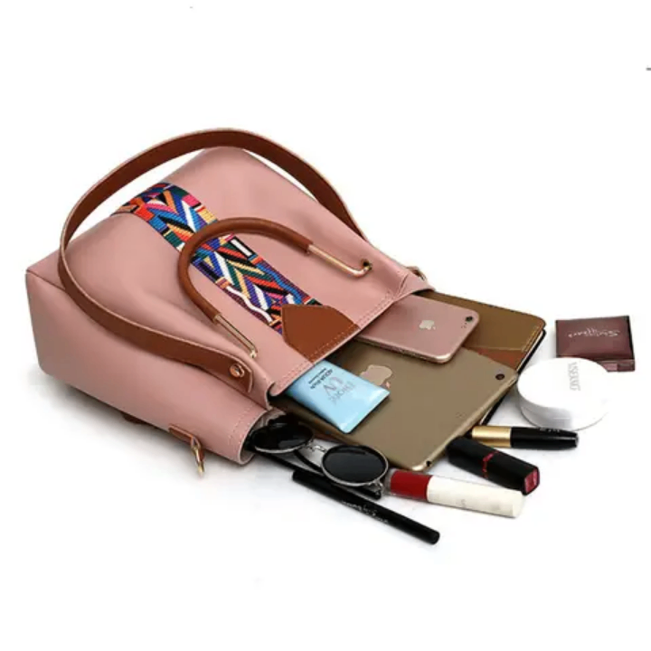 Elegant 4-in-1 ladies handbag