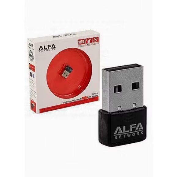 Alfa WiFi USB Adapter Mini 3001N - 300Mbps Wireless Network