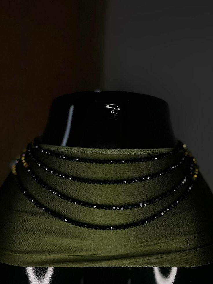 Baya perlée colorée